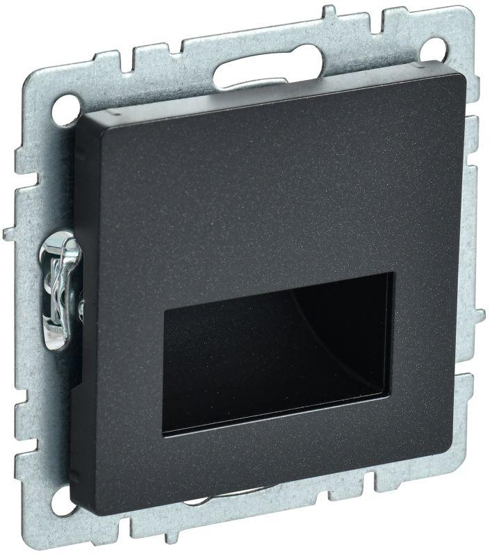 картинка Подсветка LED встраиваемая черный BRITE от магазина Электротехника