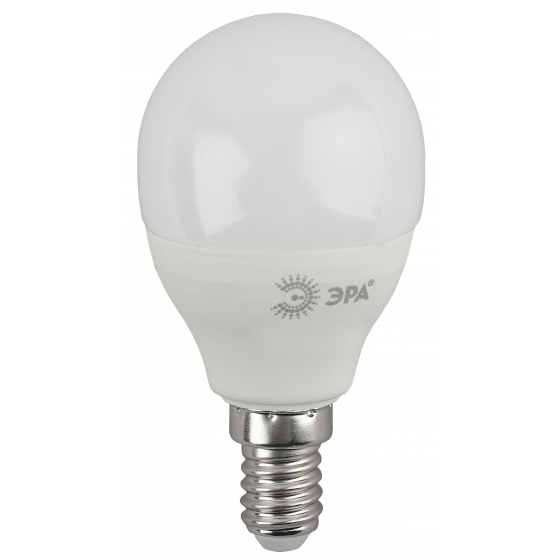 картинка Лампа LED 10Вт E14 (800lm) 4000К 230В "шар" ЭРА от магазина Электротехника