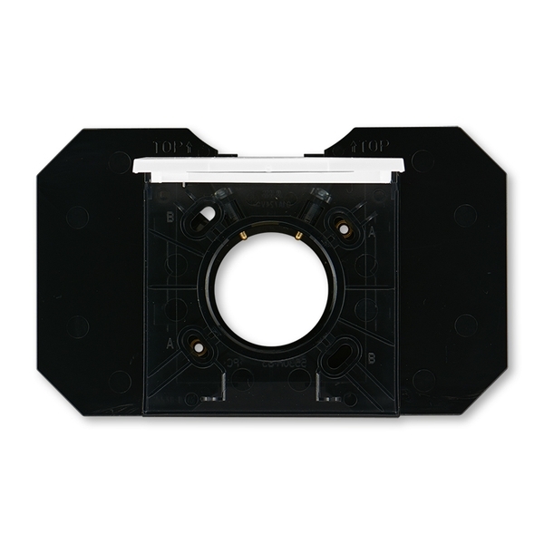 картинка Розетка для централизованных систем пылеудаления белый/дымчатый чёрный LEVIT от магазина Электротехника