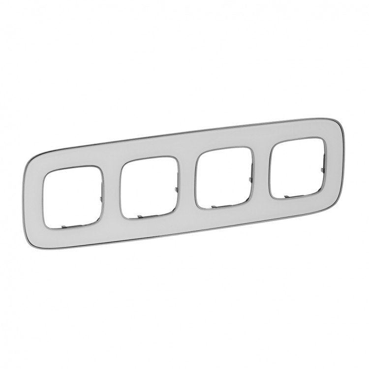 картинка Рамка 4-пост. универсальная Зеркало Valena ALLURE от магазина Электротехника