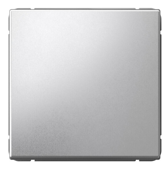 картинка Выключатель 1-кл. 10А СУ кнопочный алюминий ArtGallery от магазина Электротехника