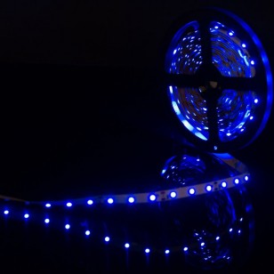 картинка Лента LED 3528  4.8W/m 60Led 12V IP20 8мм/5м синий SWG от магазина Электротехника
