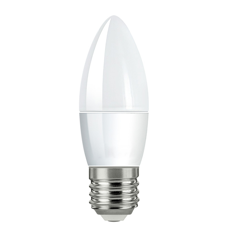 картинка Лампа LED  8Вт Е27 (650lm) 2700К 170-265В С35 свеча Фарлайт от магазина Электротехника