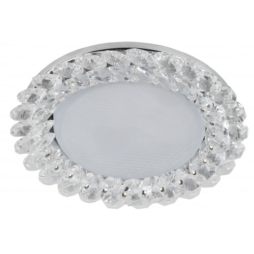 картинка Светильник GX53 встр. 13Вт хром/прозрачный ЭРА !!! от магазина Электротехника