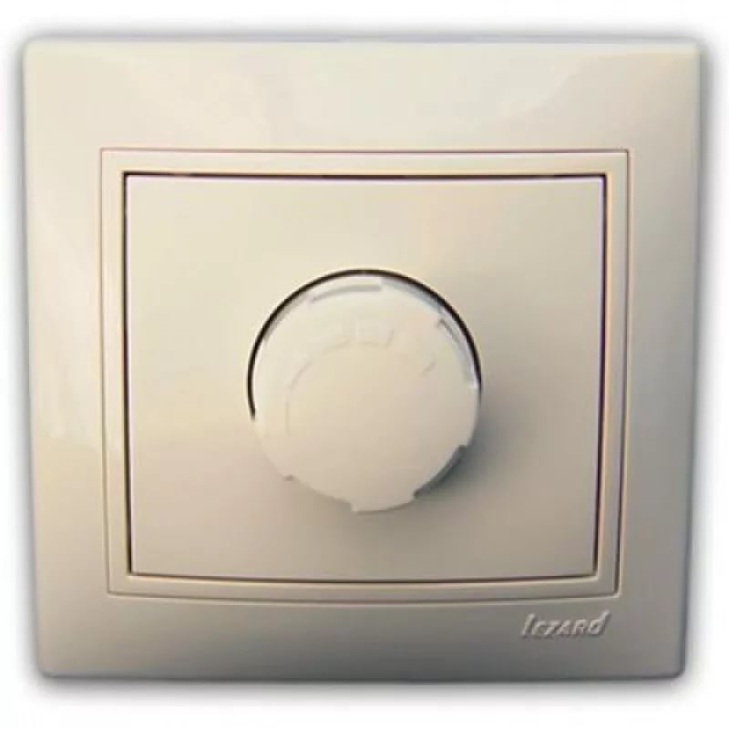 картинка Диммер 800Вт кремовый Mira Lezard от магазина Электротехника