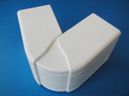 картинка Угол внешний изменяемый  40х40 (кр.10шт.)ДКС от магазина Электротехника