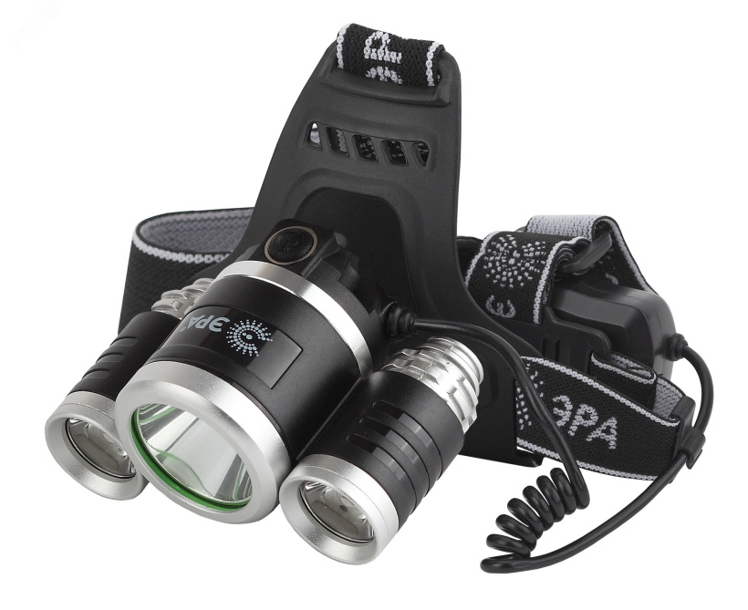 картинка Фонарь налобный LED 8Вт IP40 3р High Power Headlamp ЭРА от магазина Электротехника