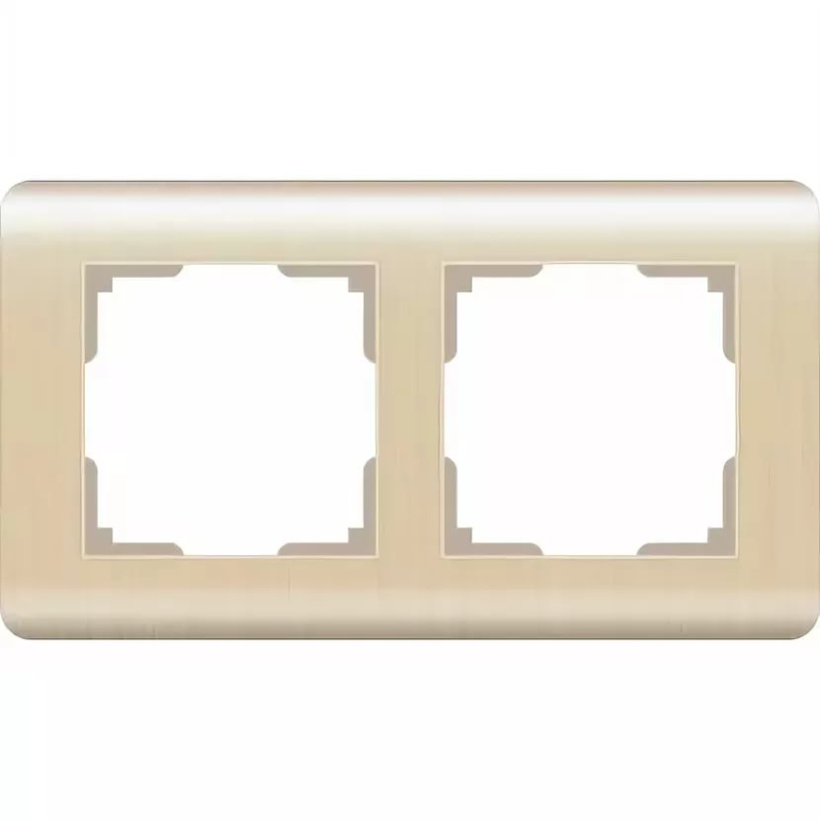 картинка Рамка 2-пост. шампань Stream !!! от магазина Электротехника