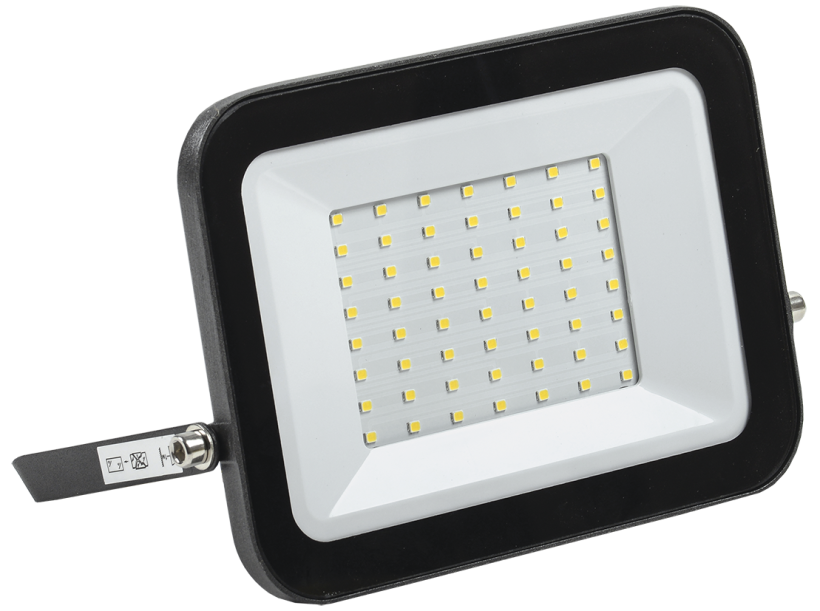 картинка Прожектор (LED)  50Вт 6500К 4000Лм IP65 черный СДО 06-50 IEK от магазина Электротехника