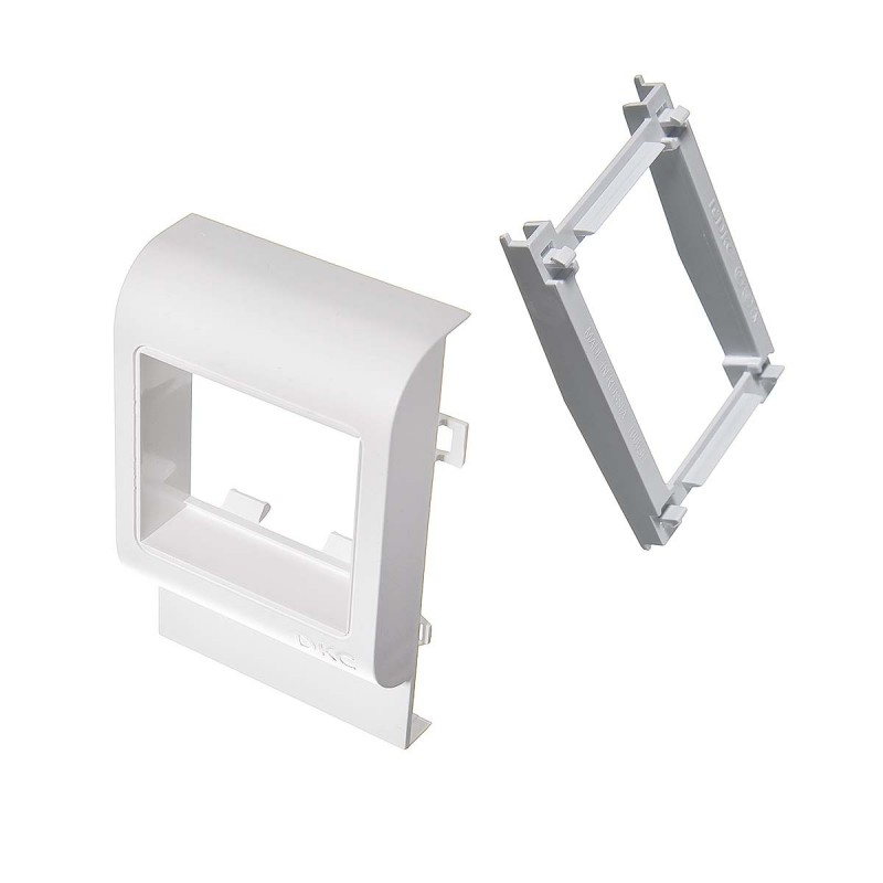 картинка Рамка под 2 модуля 120мм Viva ДКС от магазина Электротехника