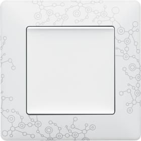 картинка Рамка 1-пост. Эл Грей Valena LIFE от магазина Электротехника