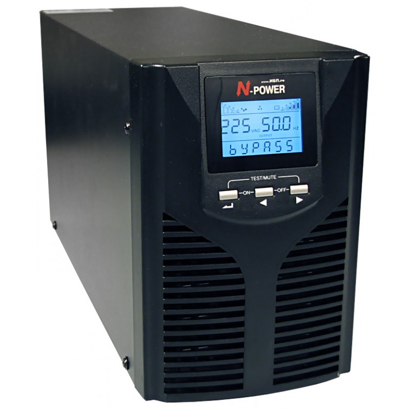 картинка ИБП 1000ВА/900Вт, Pro-Vision Black M1000LT-36V , без АКБ, 3х12В, чистый синус, on-line от магазина Электротехника
