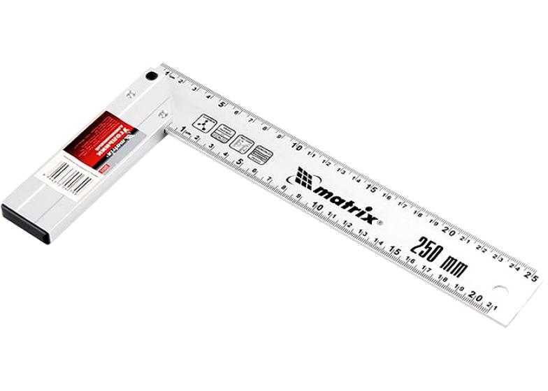 картинка Угольник алюминиевый 400мм литой Matrix от магазина Электротехника