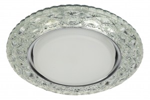 картинка Светильник GX53 встр. 15Вт с подсветкой прозрачный ЭРА от магазина Электротехника