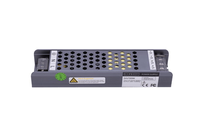 картинка Блок питания для свет. лент 150Вт 24V YA-150-24 IP20 SWG PRO от магазина Электротехника