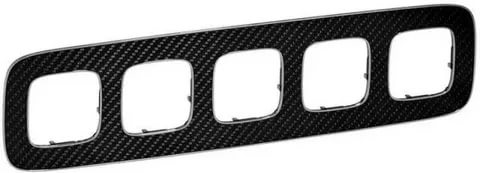 картинка Рамка 5-пост. универсальная Карбон Valena ALLURE от магазина Электротехника