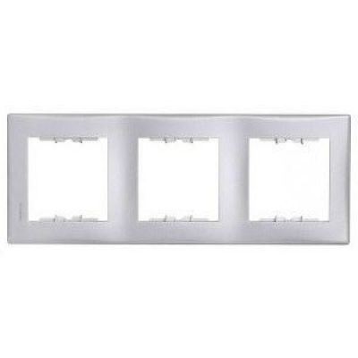 картинка Рамка 3- пост. алюминий Sedna от магазина Электротехника