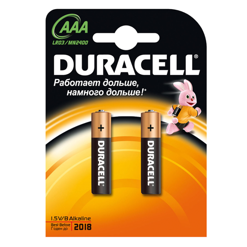картинка Элемент питания LR03 (ААА) DURACELL  от магазина Электротехника