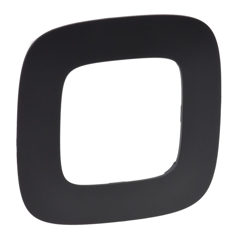 картинка Рамка 1-пост. универсальная Матовый черный Valena ALLURE от магазина Электротехника