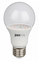 картинка Лампа LED для растений E27 9W А60 прозрачн. 112х60 IP20 Jazzway от магазина Электротехника
