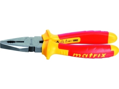 картинка Пассатижи 180мм, 2-х компонентные рукоятки PROFESSIONAL Matrix от магазина Электротехника