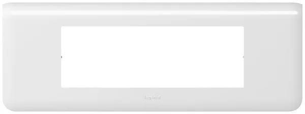 картинка Рамка горизонтальная 6 мод. белый Mosaic от магазина Электротехника