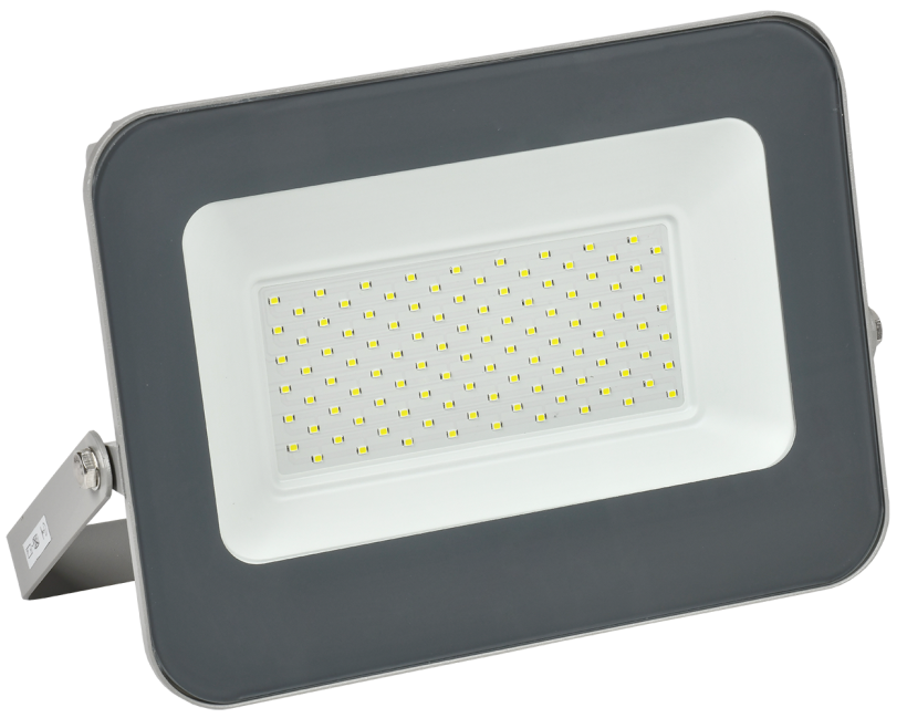 картинка Прожектор (LED) 100Вт 6500К 9000Лм IP65 100град серый СДО 07-100 IEK от магазина Электротехника