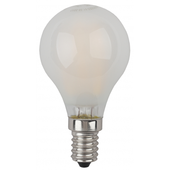 картинка Лампа LED  7 Вт E14 (655lm) 4000К 230В филамент мат. "шар" ЭРА !!! от магазина Электротехника