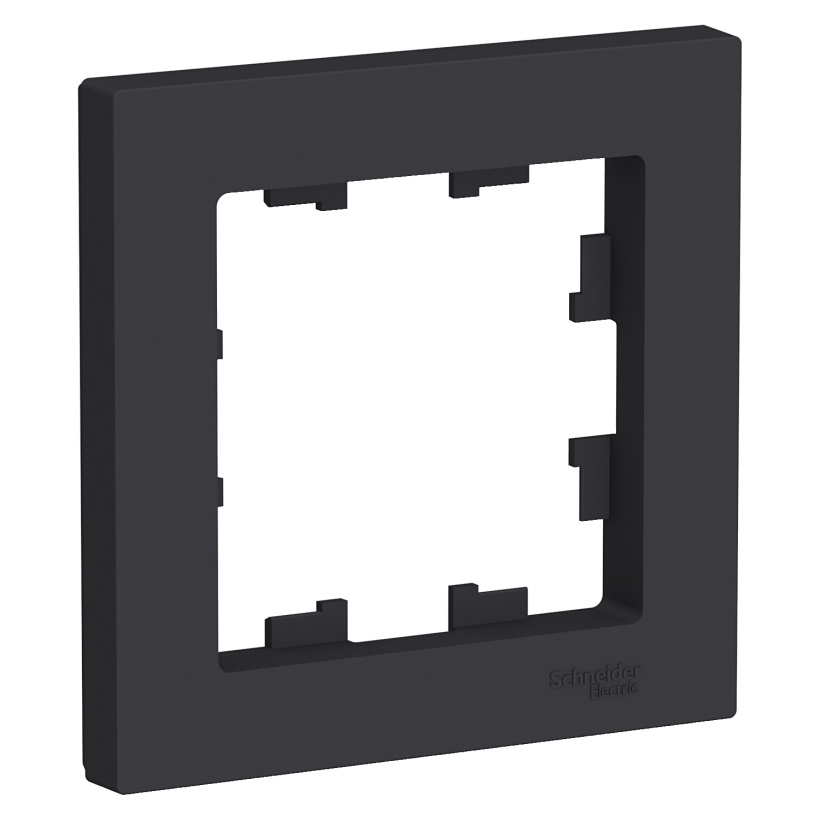 картинка Рамка 1-пост. карбон ATLAS DESIGN от магазина Электротехника