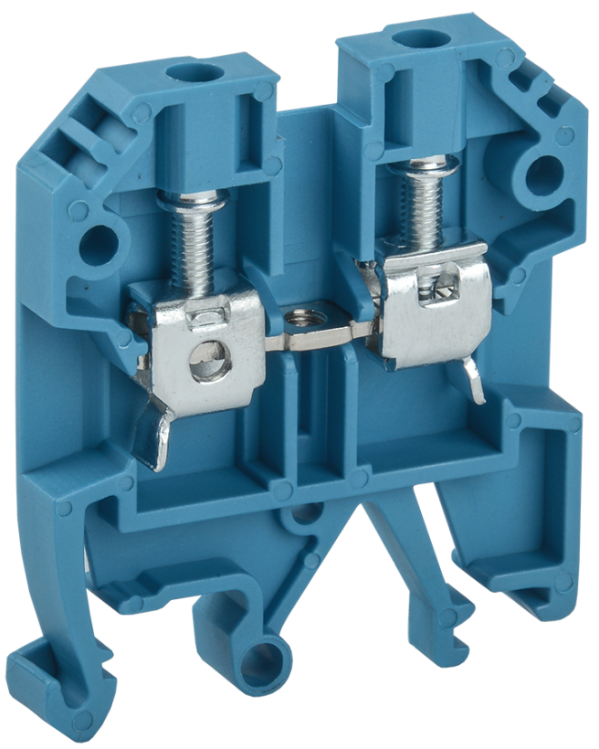 картинка Клемма винтовая КВИ-4мм2 синяя IEK !!! от магазина Электротехника