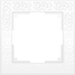 картинка Рамка 1-пост. белый Flock WERKEL от магазина Электротехника