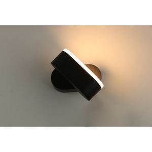 картинка Светильник декор. LED  6Вт 3000К IP54 поворотный черный ЭРА !!! от магазина Электротехника