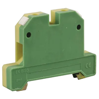 картинка Клемма винтовая КВИ-2,5мм2 желто-зеленый IEK от магазина Электротехника