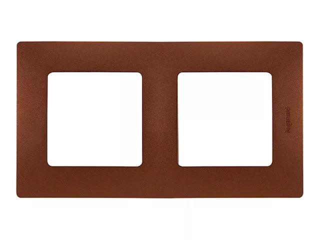 картинка Рамка 2-пост. какао Etika от магазина Электротехника