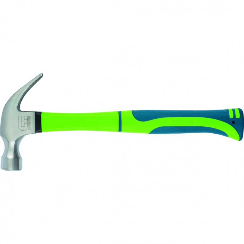 картинка Молоток-гвоздодер, 450г, фиберглас. рукоятка Сибртех от магазина Электротехника