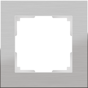 картинка Рамка 1-пост. алюминий WERKEL от магазина Электротехника