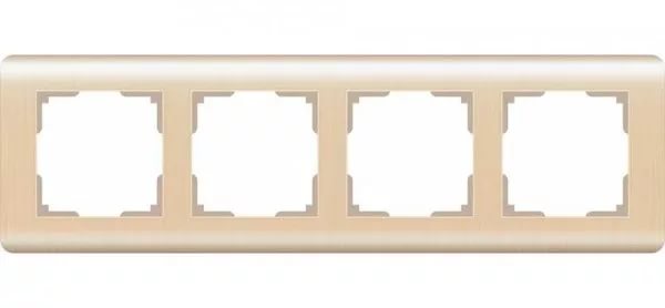 картинка Рамка 4-пост. шампань Stream  от магазина Электротехника