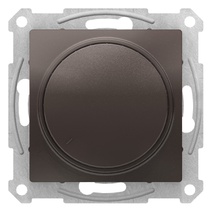 картинка Диммер поворотно-нажимной, 315Вт, мокко  ATLAS DESIGN от магазина Электротехника