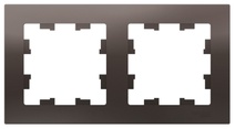 картинка Рамка 2-пост. мокко  ATLAS DESIGN от магазина Электротехника