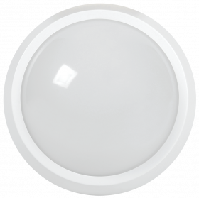 картинка Светильник "круг" LED  8Вт  (640Лм) 4000К IP65 белый с микроволновым датчиком движ.ДПО 5012Д ИЭК от магазина Электротехника
