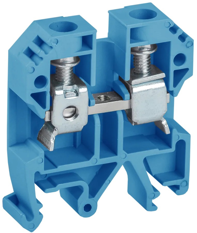 картинка Клемма винтовая КВИ-10мм2 синяя IEK !!! от магазина Электротехника