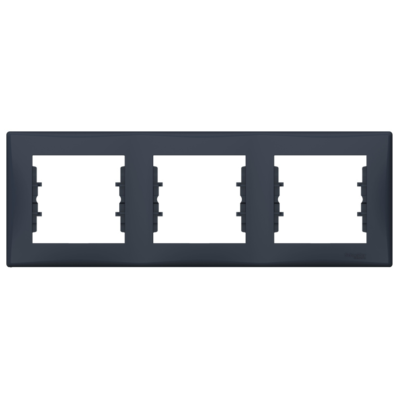 картинка Рамка 3- пост. графит Sedna от магазина Электротехника