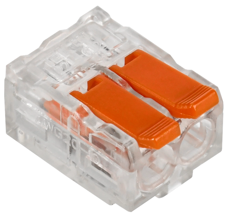 картинка Клемма СМК 2-конт. 0,5х6мм.кв. 221-612 IEK !!! от магазина Электротехника