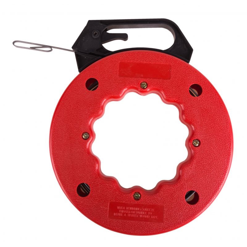 картинка Протяжка кабельная стальная плоская в кассете, 15м REXANT от магазина Электротехника