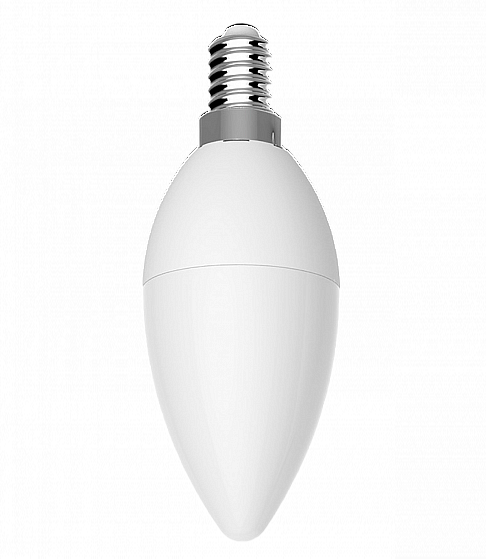 картинка Лампа LED  7Вт Е14 (560lm) 6500К 170-265В С35 свеча "Семерочка" Фарлайт от магазина Электротехника