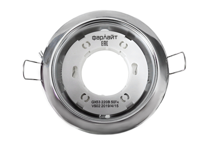 картинка Светильник GX53 встр. 106х26мм 220В хром Фарлайт от магазина Электротехника