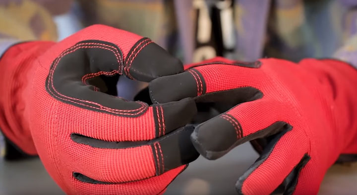 картинка Перчатки электромонтажника С-31 (L) КВТ от магазина Электротехника