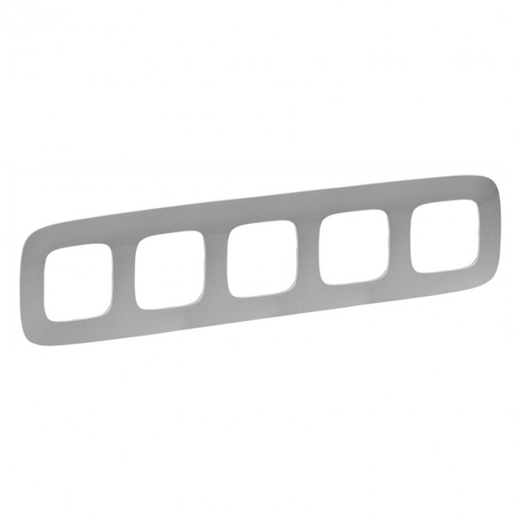 картинка Рамка 5-пост. универсальная Алюминий Valena ALLURE от магазина Электротехника