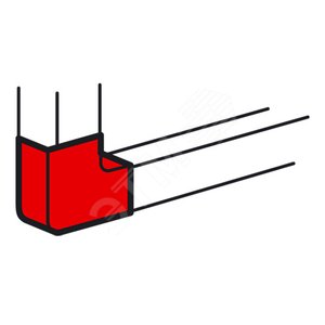 картинка Угол плоский 100х50мм Legrand от магазина Электротехника
