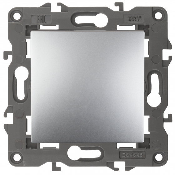 картинка Выключатель 1-кл. авт. клем алюминий Elegance ЭРА !!! от магазина Электротехника